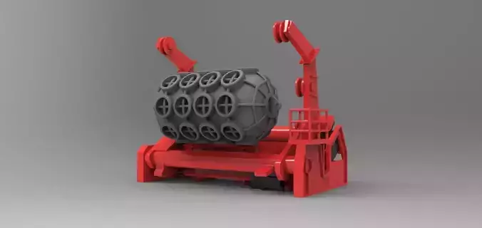 Fender with davit typ A