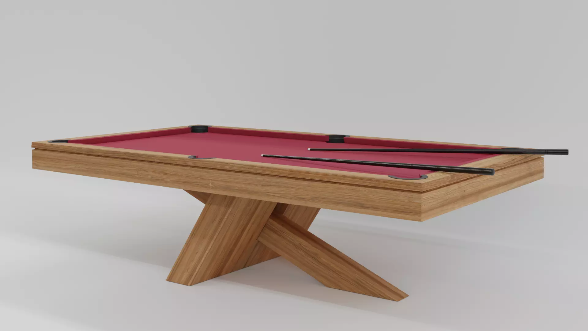 Ekilibrium pool table  Low-poly 3D model_0