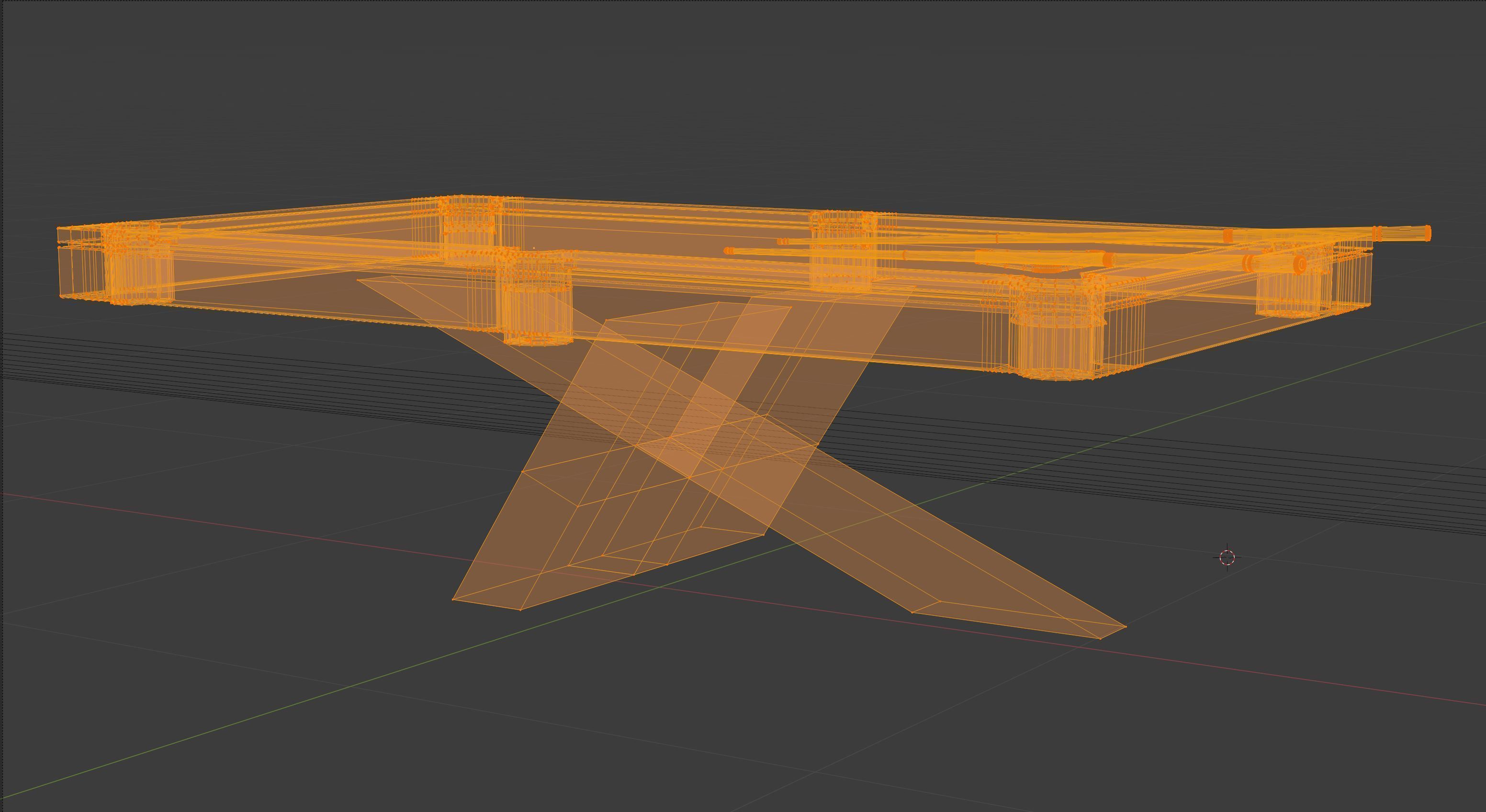 Ekilibrium pool table  Low-poly 3D model_11