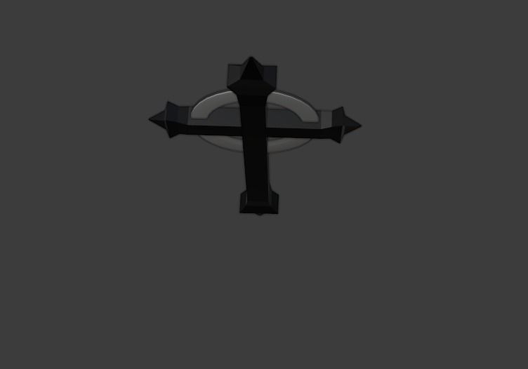 Anglican cross Free 3D model_2