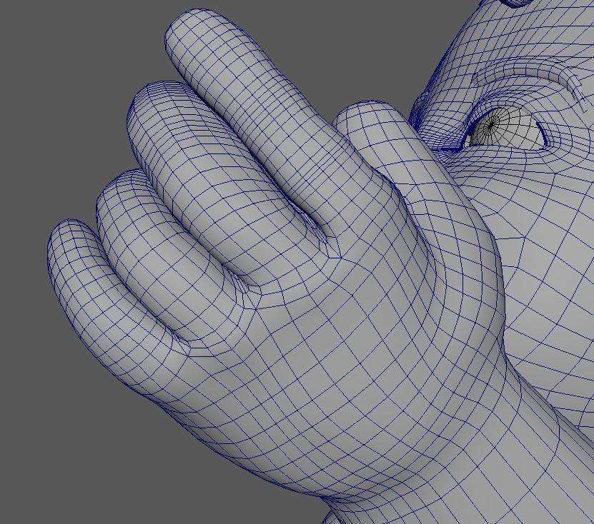 3D Cherub or cherubim 3D model_20