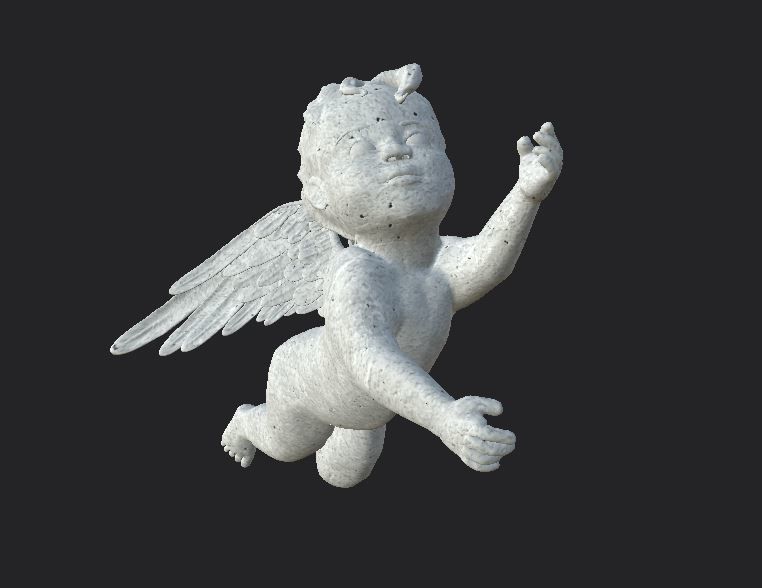 3D Cherub or cherubim 3D model_8