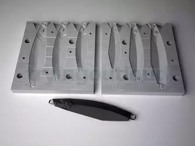 40-60-80GR Thunder Jig Likeness Mold 3D print model