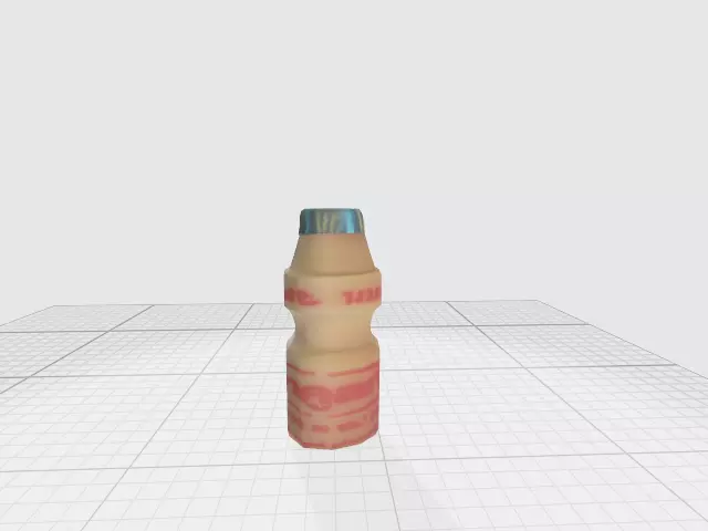 milk yogurt Free 3D model