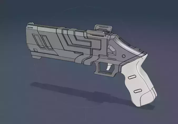 Chamber Headhunter Pistol from Valorant 3D print model