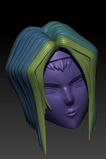 Faye Valentine Cowboy Bebop with extra torso and car  3D print model_6