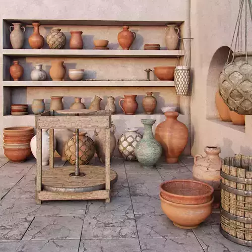 Pottery Workshop 3D model