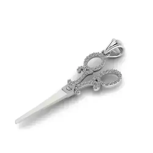 300 Pendant scissors 3D print model