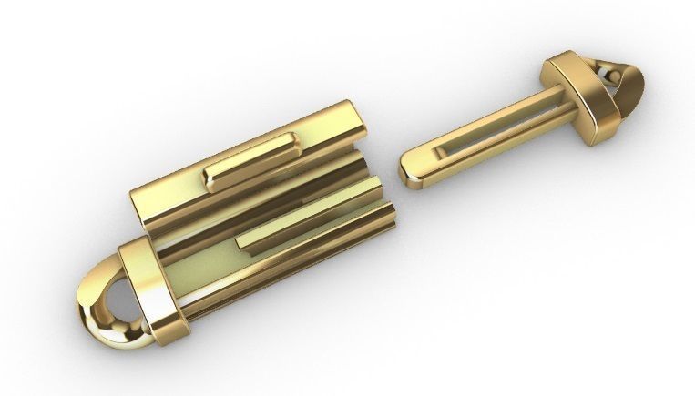 3 MM MIAMI CUBAN LINK CHAIN FOR BRACELET OR NECKLACE 3D print model_16