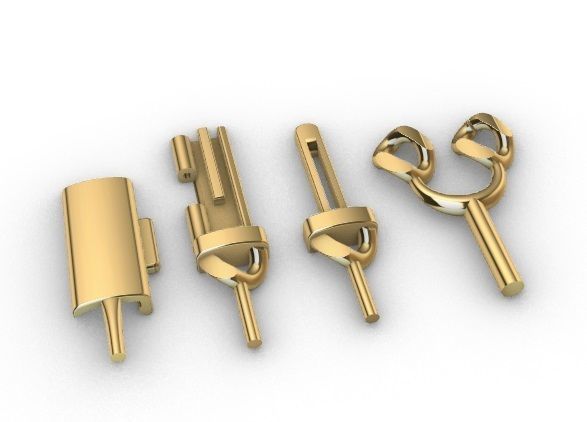 3 MM MIAMI CUBAN LINK CHAIN FOR BRACELET OR NECKLACE 3D print model_12