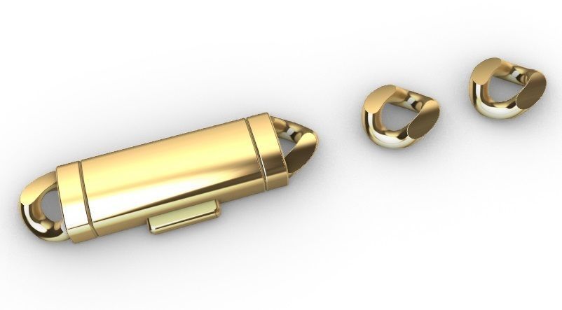 3 MM MIAMI CUBAN LINK CHAIN FOR BRACELET OR NECKLACE 3D print model_11