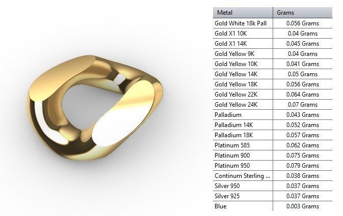 3 MM MIAMI CUBAN LINK CHAIN FOR BRACELET OR NECKLACE 3D print model_10