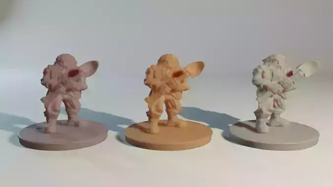 Geronimous Dwarf  3D printing ready 3D print model