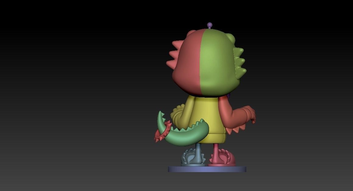 voms proyect pikamee 3d printable figure 3D print model_3