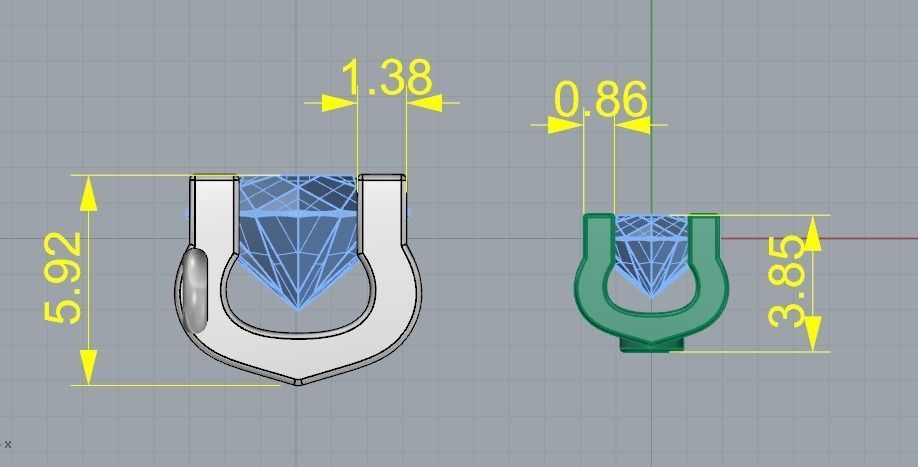 277 Set of earrings and pendant 3D print model_5