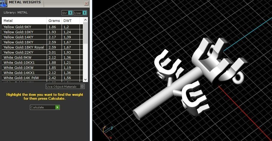 277 Set of earrings and pendant 3D print model_8