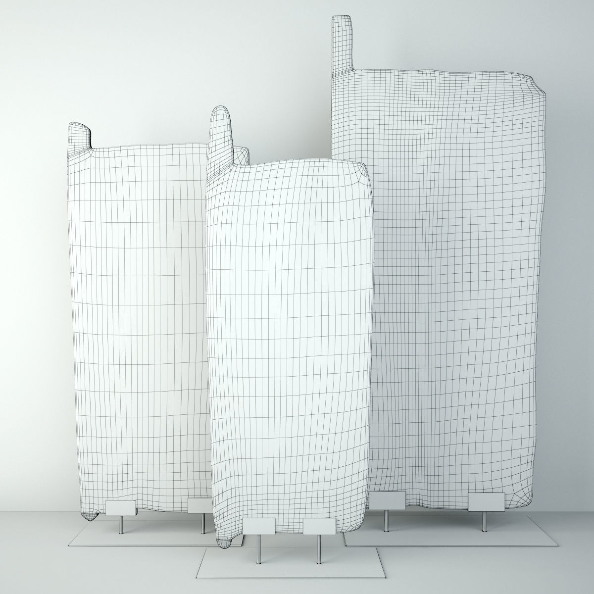 Old Igbo Grain Doors 3D model_2