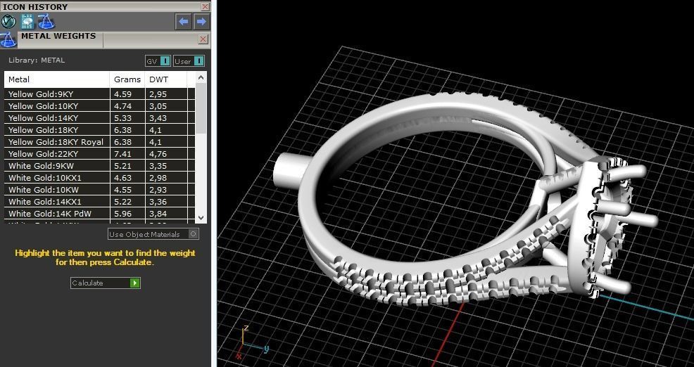 269 Ring with heart for women 3D print model_6