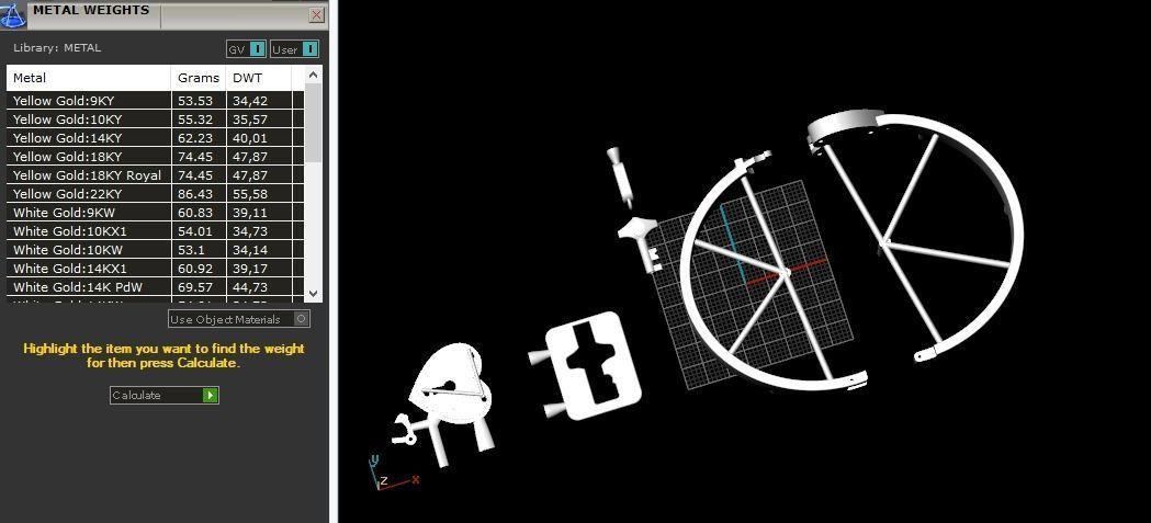 263 Bracelet with key and heart lock 3D print model_5