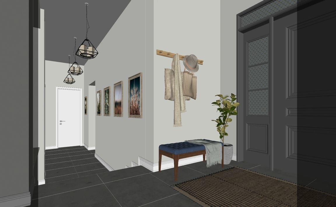 VRAY READY ENTRANCE SCENE 01 3D model_5