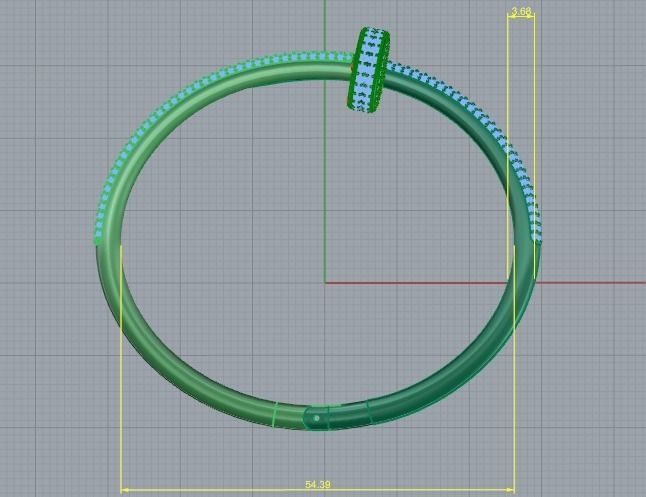 262 Bracelet 3D print model_5