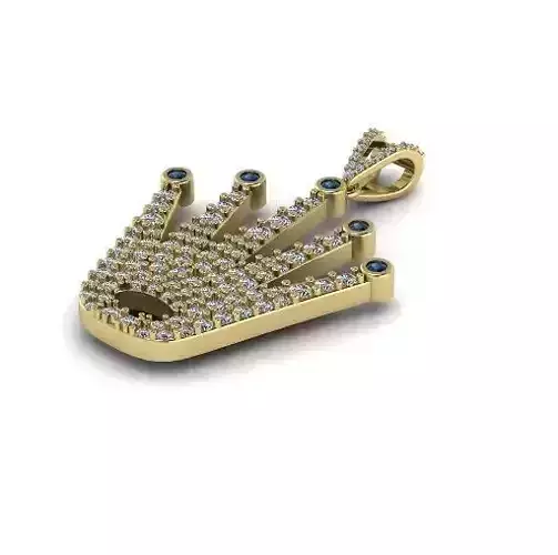 250 Pendant in the form of a crown