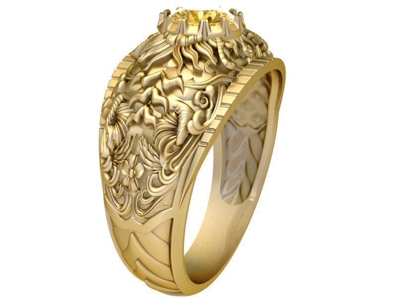 Art Ring 1919 3D print model_8