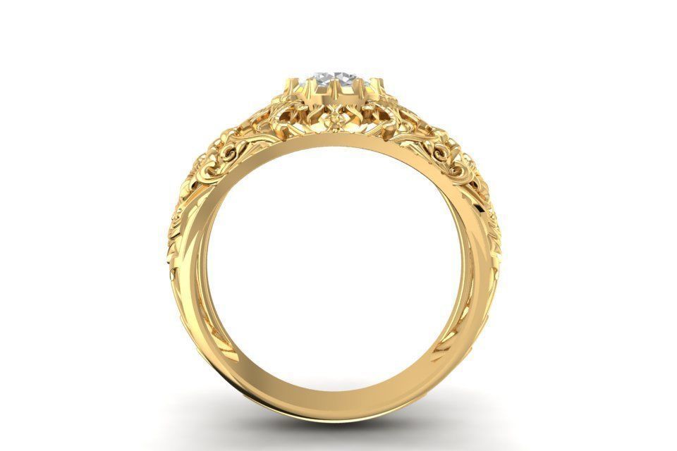 Art Ring 1919 3D print model_7