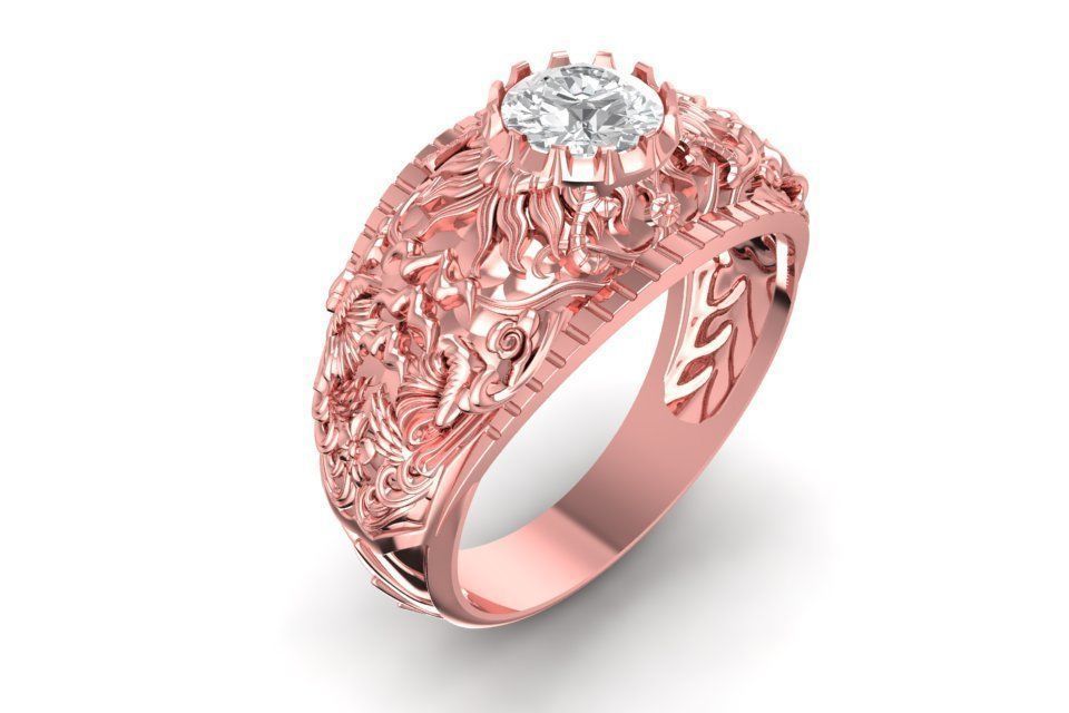 Art Ring 1919 3D print model_1