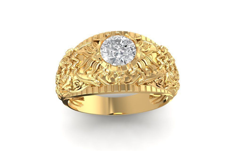 Art Ring 1919 3D print model_4