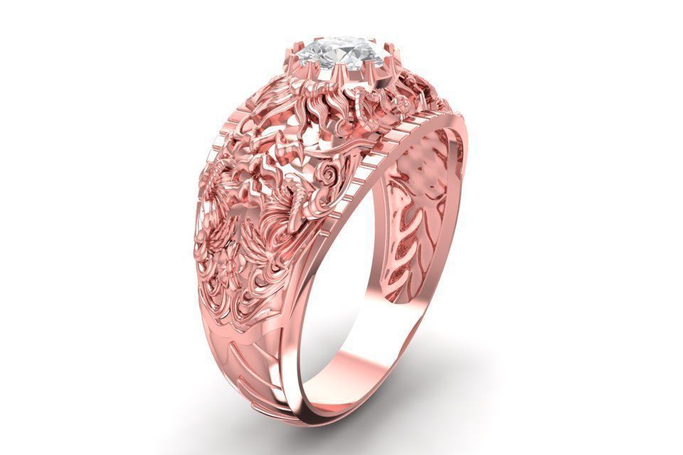 Art Ring 1919 3D print model_2