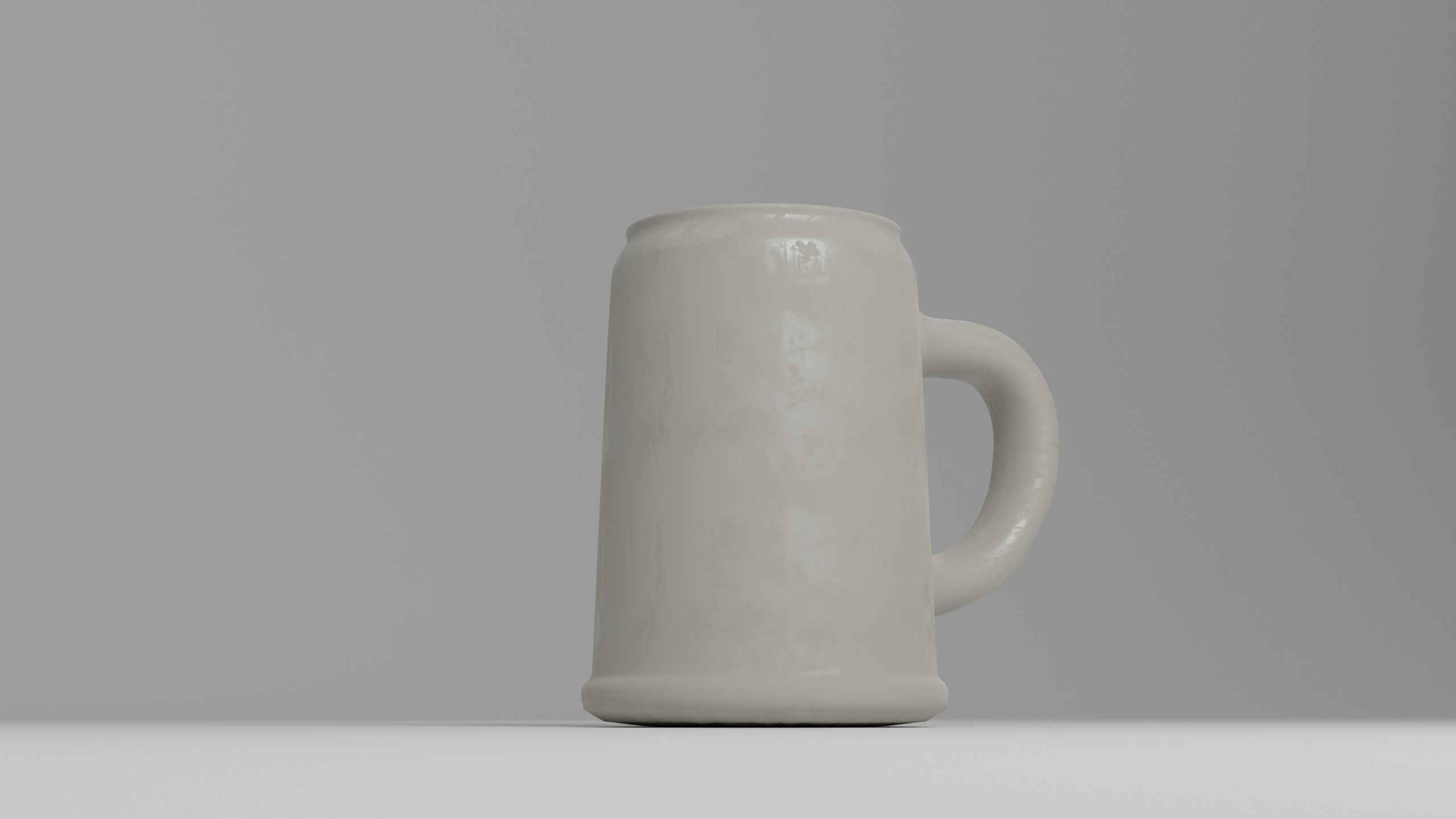 Medieval Beer Mug Low-poly 3D model_2
