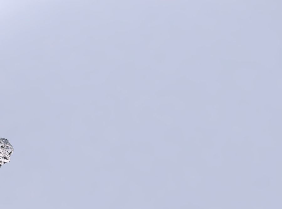 Vase curved wide with intertwining lines tapered 2 3D print model_6