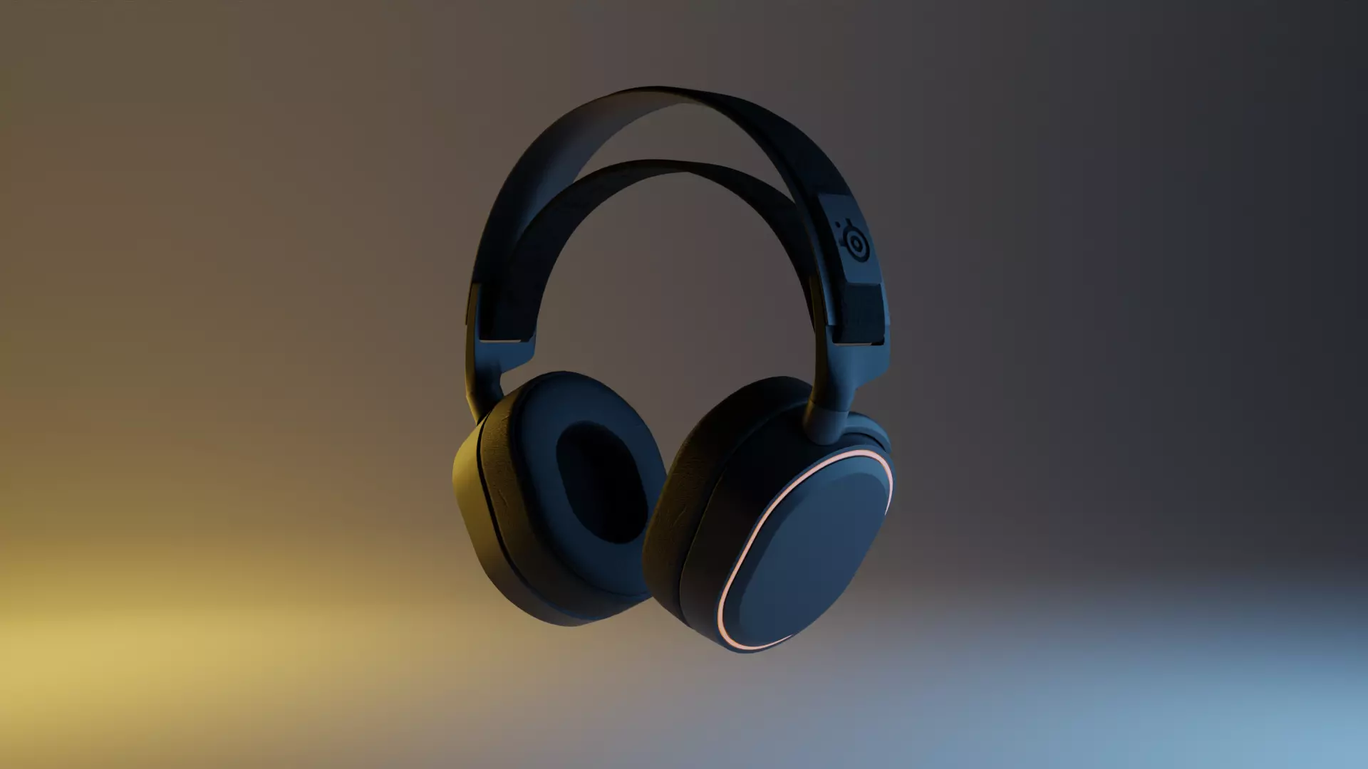 Steelseries Arctis Pro Headphones 3D model_0