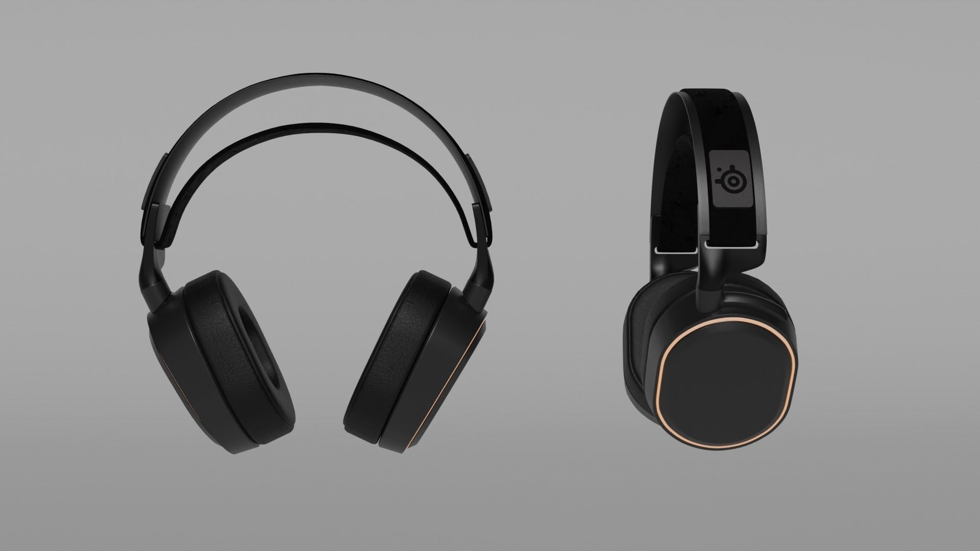 Steelseries Arctis Pro Headphones 3D model_1