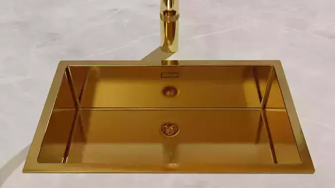 Grohe Sink Essence Smartcontrol golden