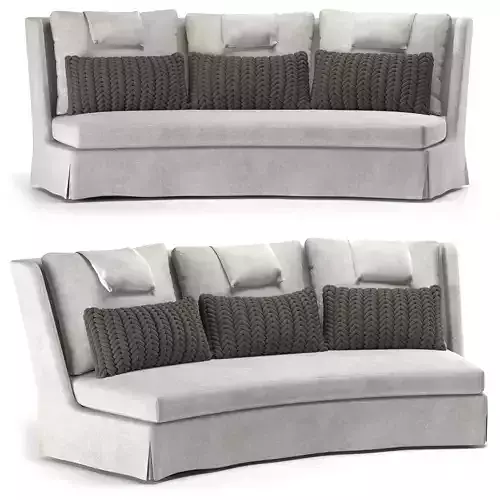 Nidus sofa by BeB Italia 3D model