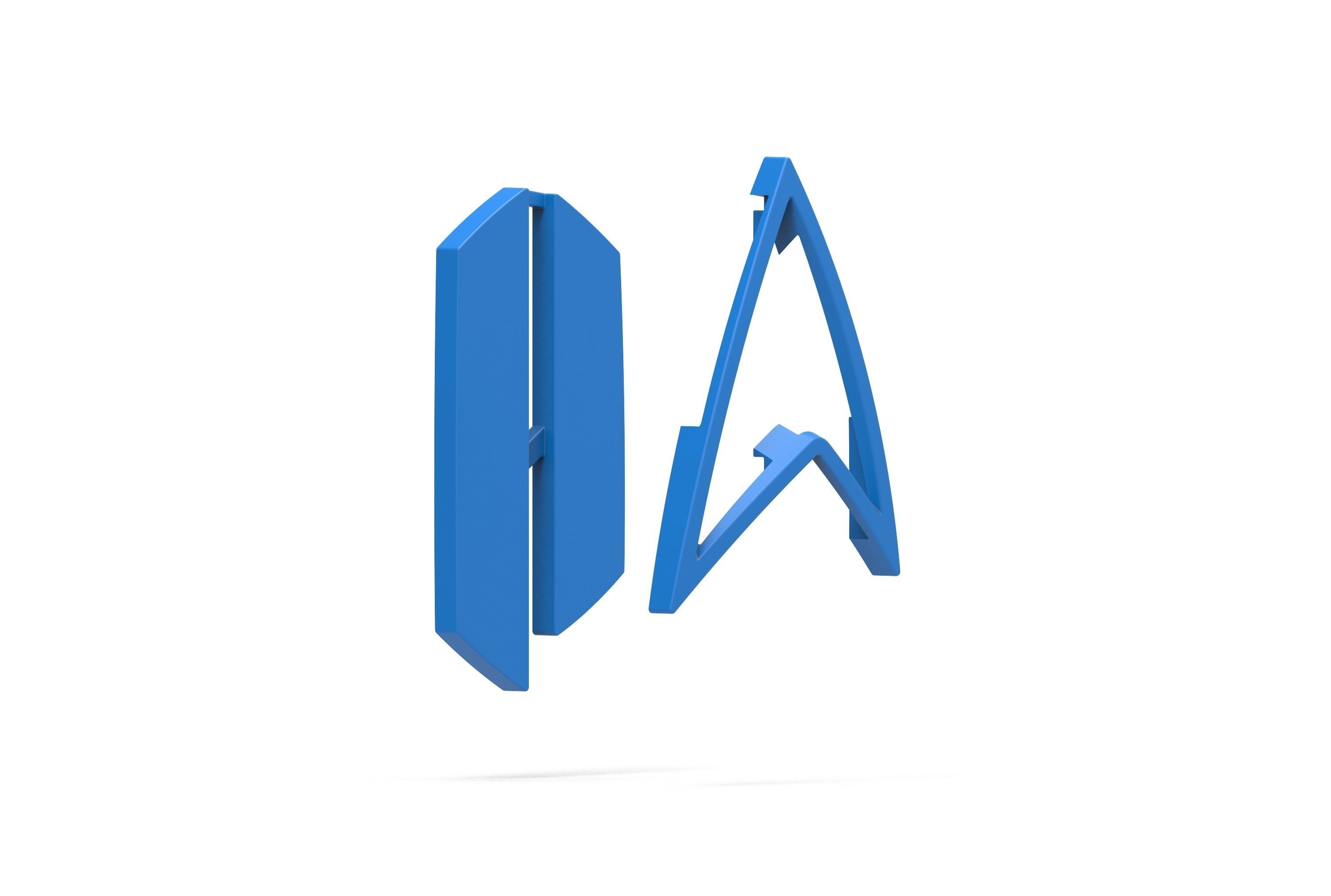 Star Trek Badge TNG All Good Things 3D print model_5