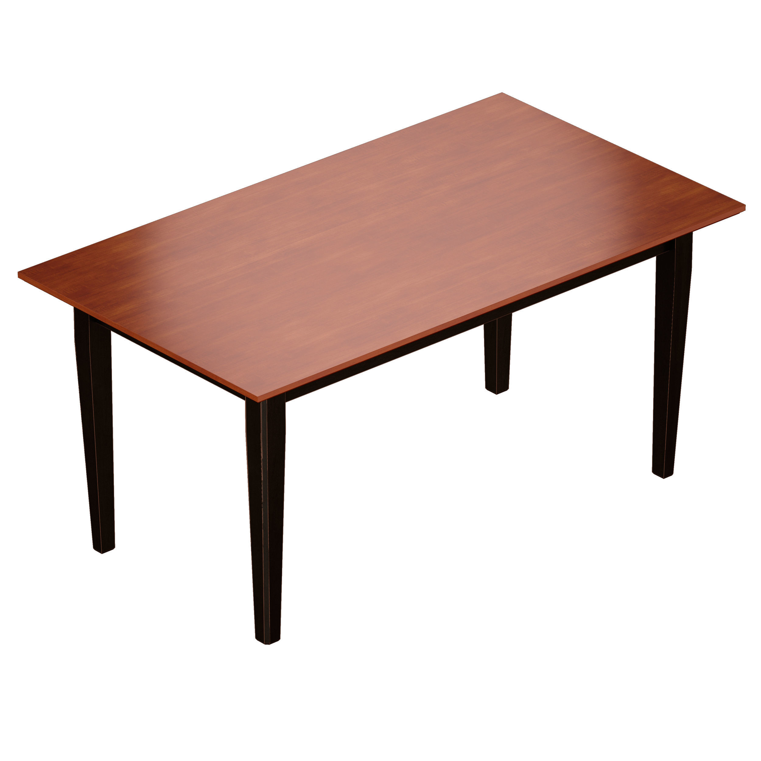 Pranzo II Bruno Extension Dining Table Crate and Barrel 3D model_3