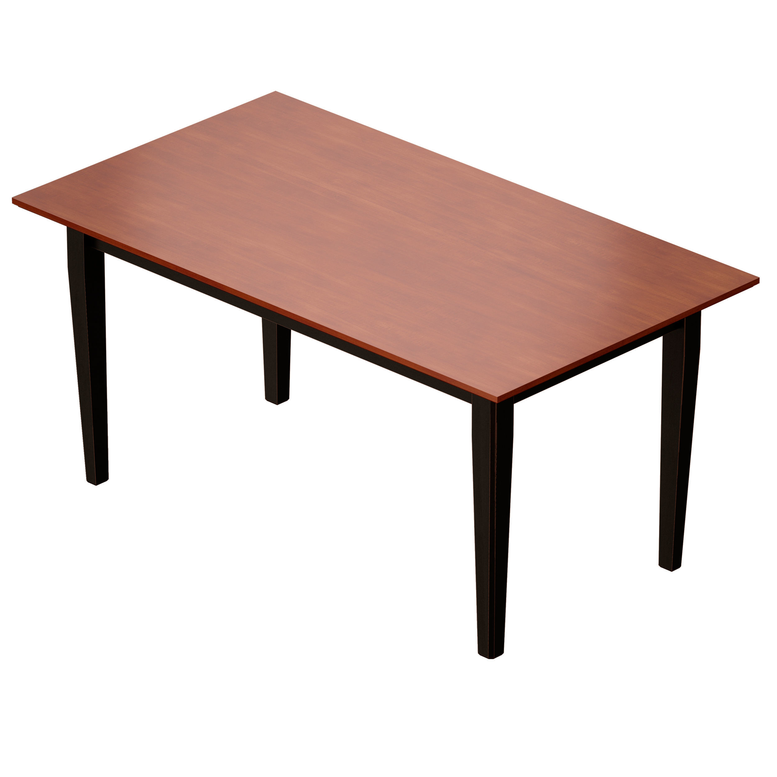 Pranzo II Bruno Extension Dining Table Crate and Barrel 3D model_8