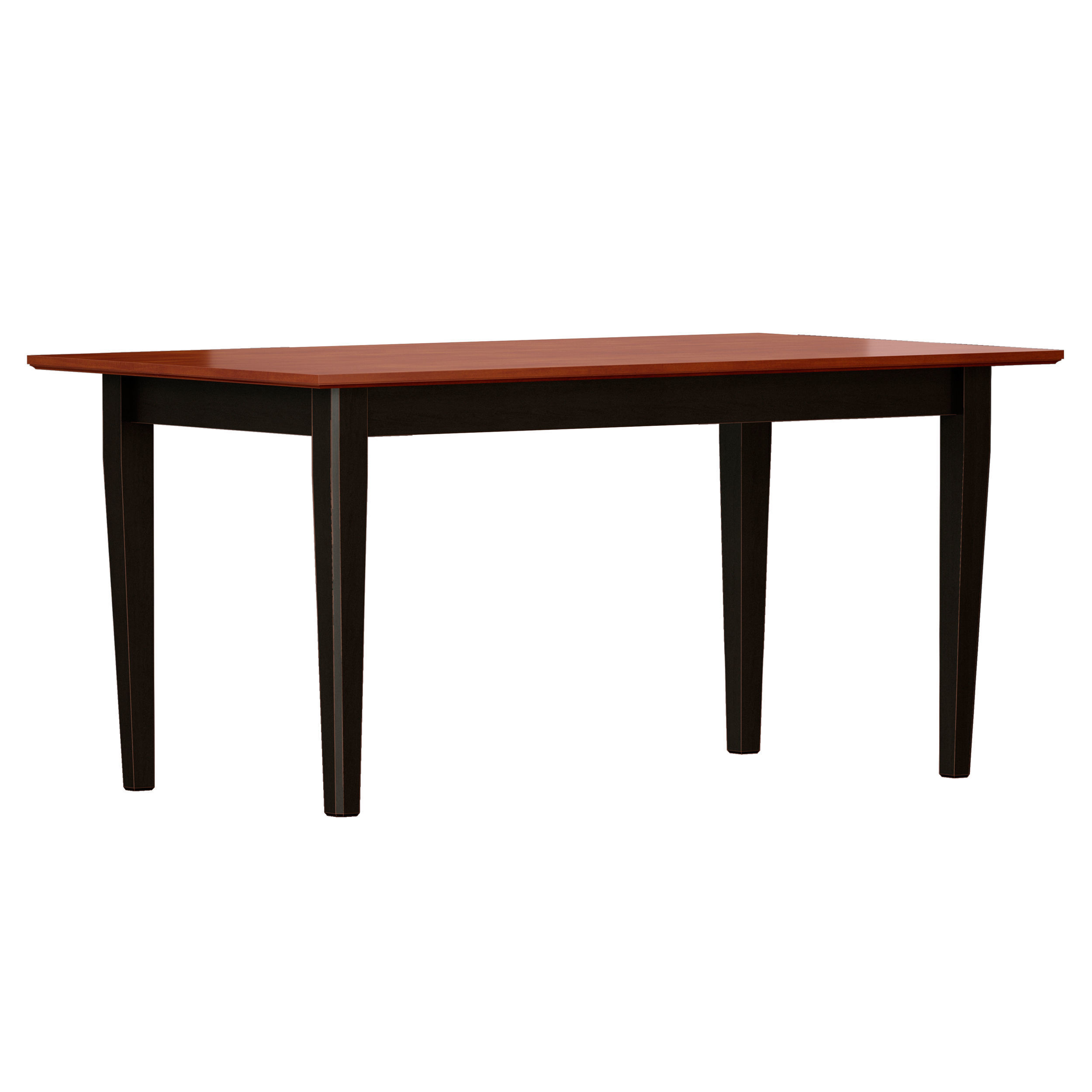 Pranzo II Bruno Extension Dining Table Crate and Barrel 3D model_1