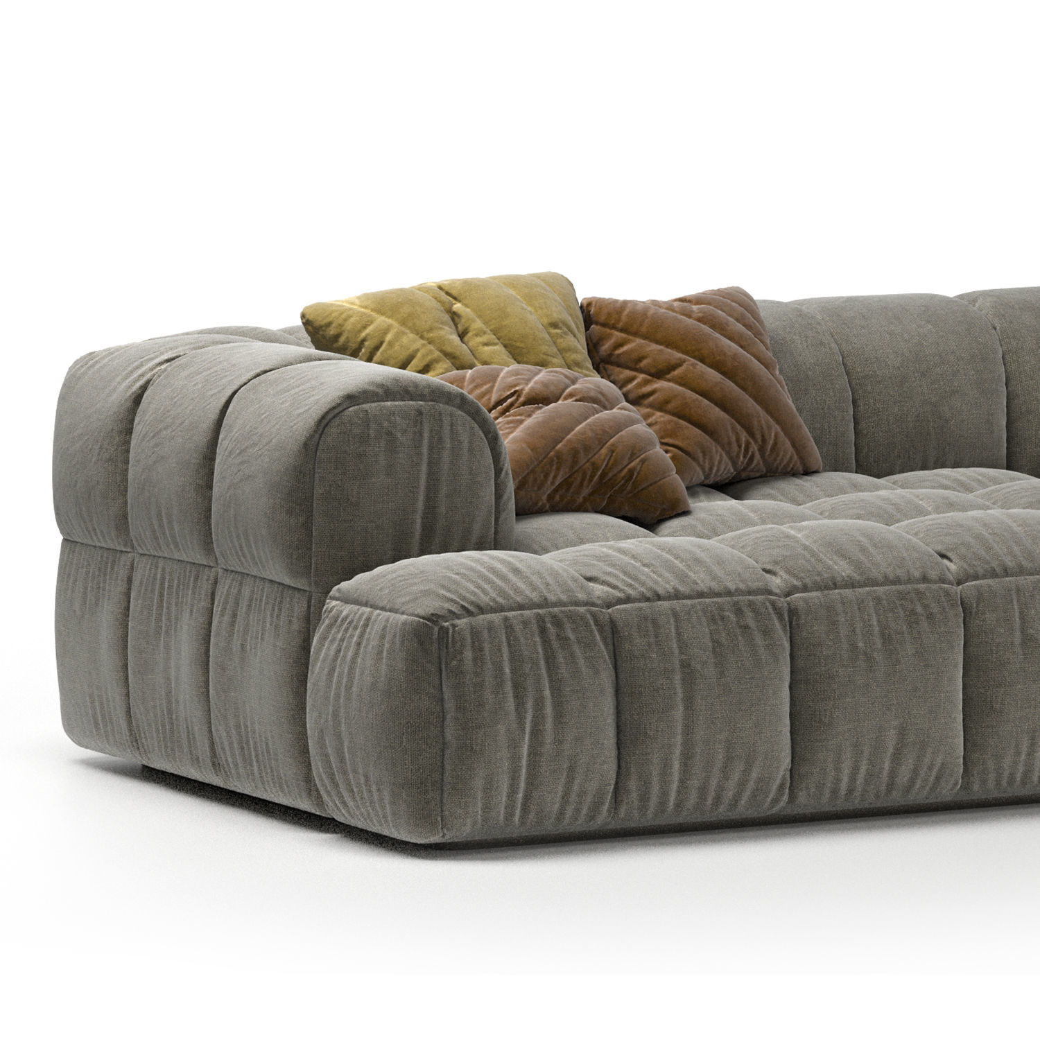Strips modular sofa by Arflex 3D model_2