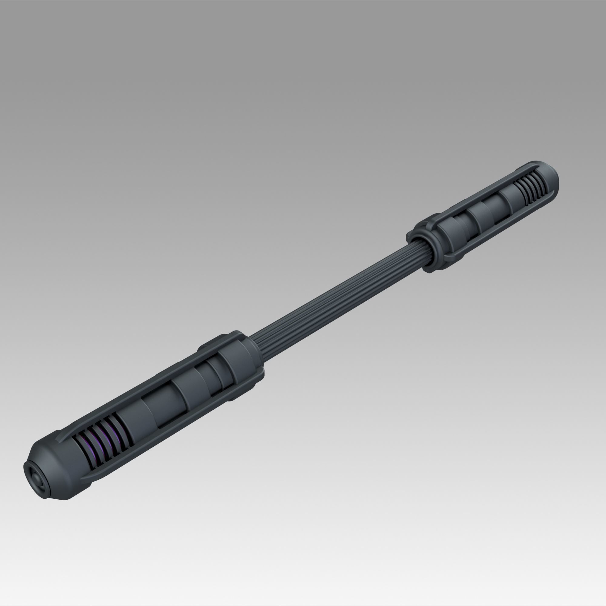 NECA Batman Arkham Knight Prop Replica Nightwings Escrima Stick 3D print model_4