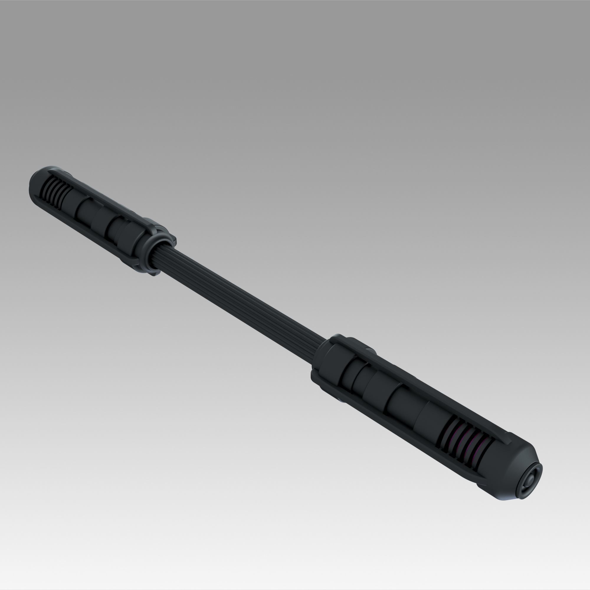 NECA Batman Arkham Knight Prop Replica Nightwings Escrima Stick 3D print model_10