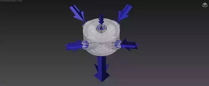 Penta Turbinnium Vortex Thruster Nozzle - Concept