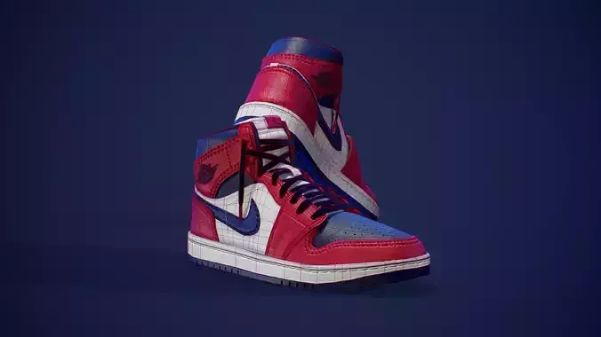 Air Jordan 1 3D Model