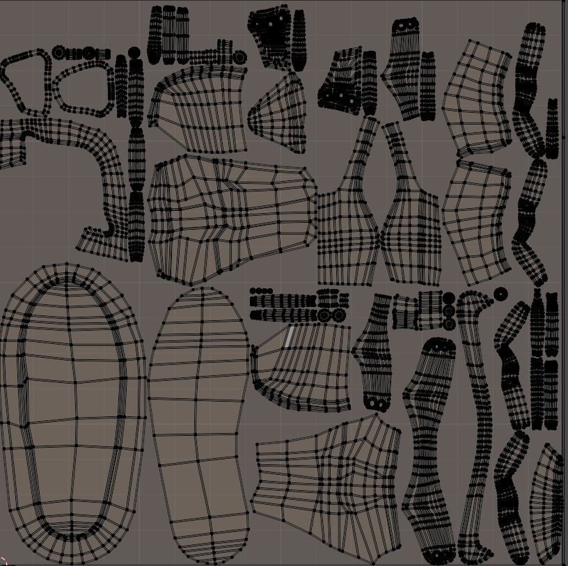 Air Jordan 1 3D Model Low-poly 3D model_7