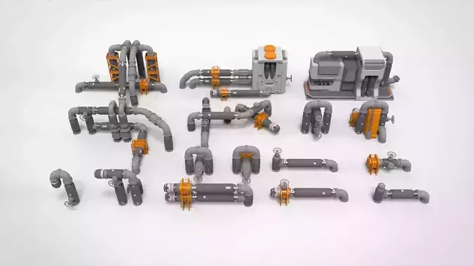 Sci Fi Modular Environment 13 3D model
