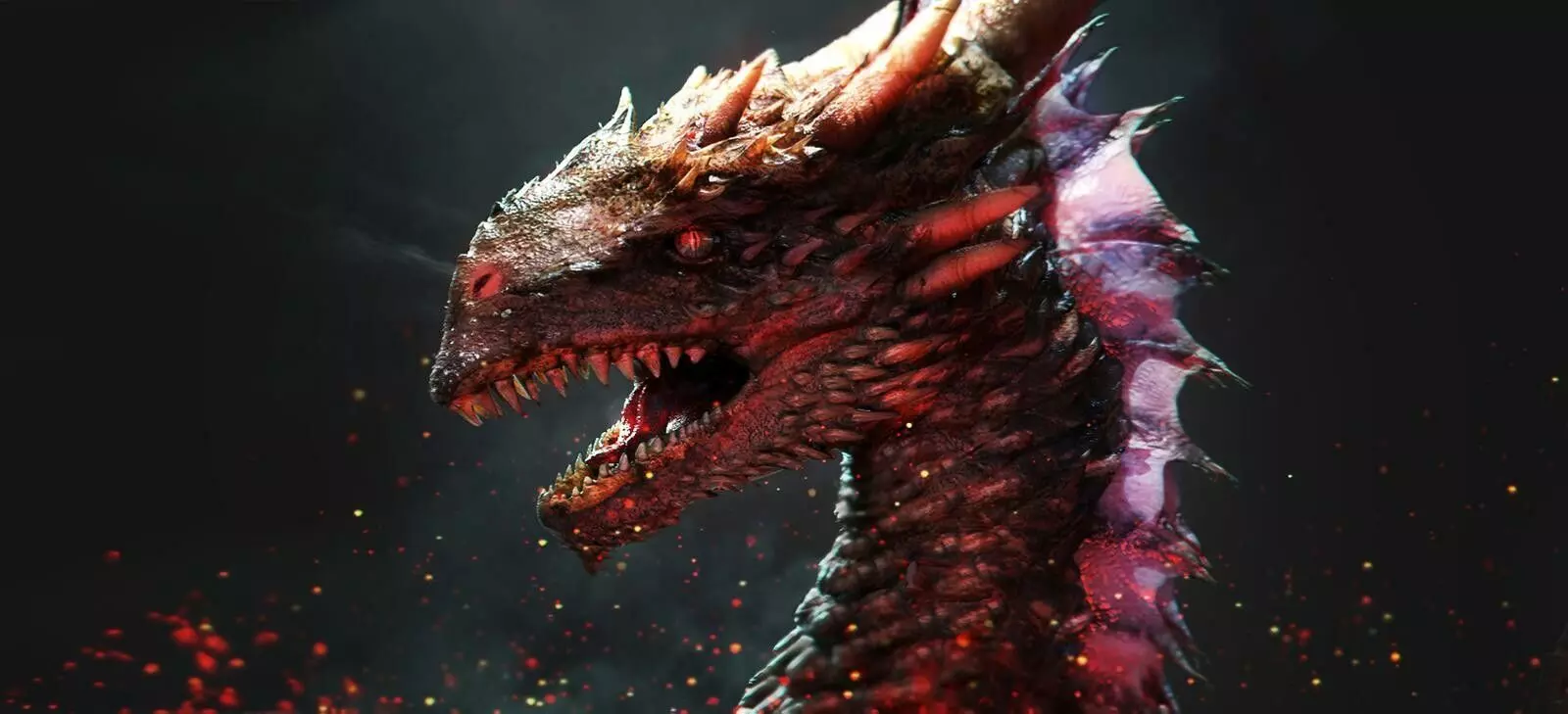 Dragon head Asian Deadly 3D model_0