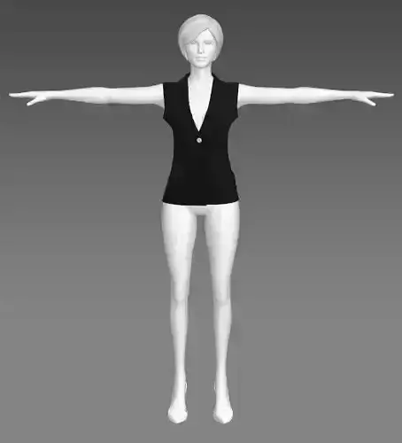 Woman Clothing T-Pose 515